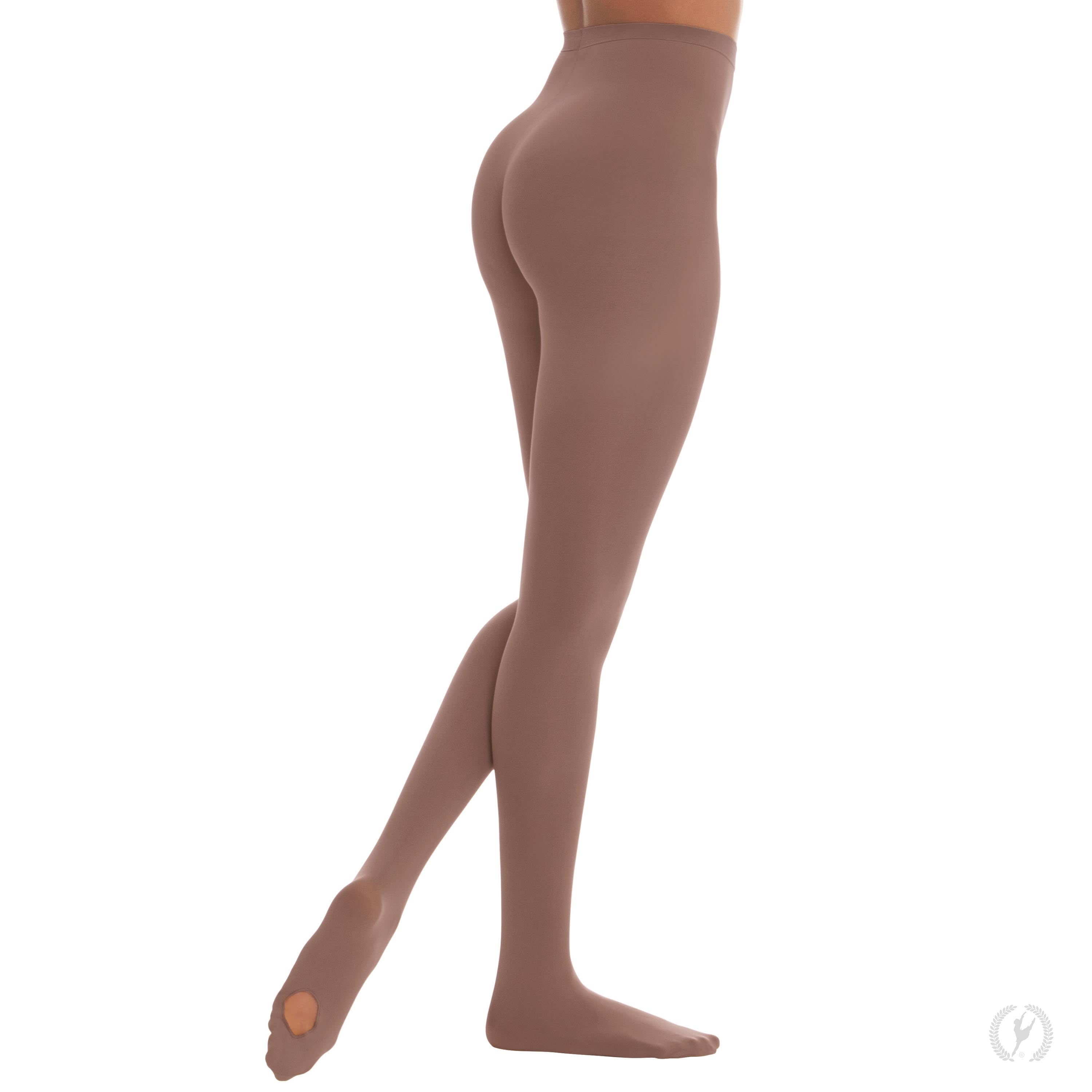 Eurotard 210 Womens True Non-Run Microfiber Convertible Tights
